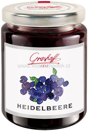 Grashoff Konfitüre Heidelbeere, 250g