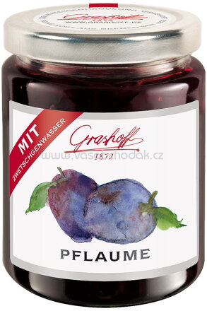 Grashoff Konfitüre Pflaume, 250g