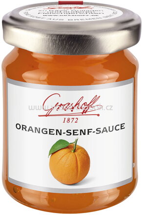 Grashoff Orangen Senf Sauce, 125 ml