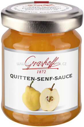 Grashoff Quitten Senf Sauce, 125 ml