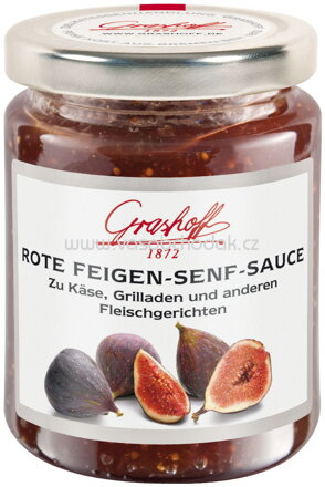 Grashoff Rote Feigen Senf Sauce, 200 ml