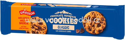 Griesson Chocolate Mountain Cookies Classic, 150g