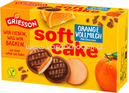 Griesson Soft Cake Vollmilch Orange, 300g