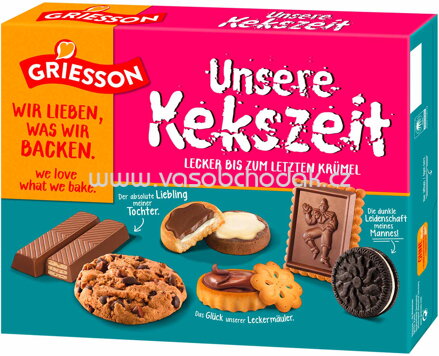 Griesson Unsere Kekszeit, 397g