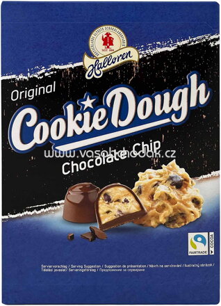 Halloren Cookie Dough Chocolate Chip, 150g