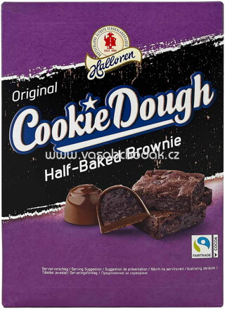Halloren Cookie Dough Half Baked Brownie, 145g