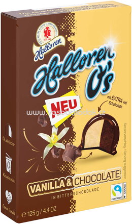 Halloren O's Vanilla & Chocolate, 125g