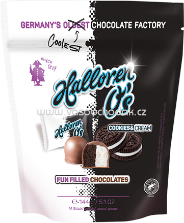 Halloren O's Cookies & Cream Beutel, 144g