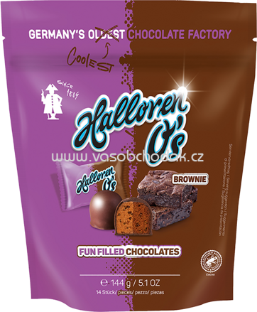Halloren O's Brownie Beutel, 144g