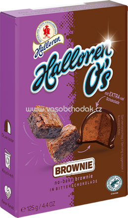 Halloren O's Brownie, 125g