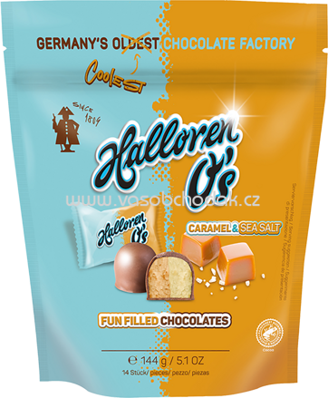 Halloren O's Caramel & Sea Salt Beutel, 144g
