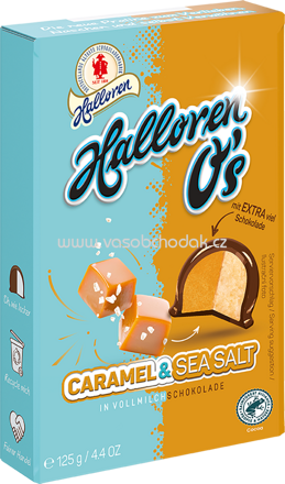 Halloren O's Caramel & Sea Salt, 125g