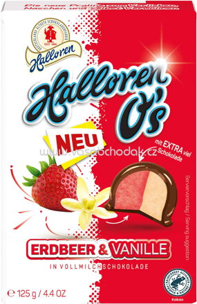 Halloren O's Erdbeer-Vanille, 125g