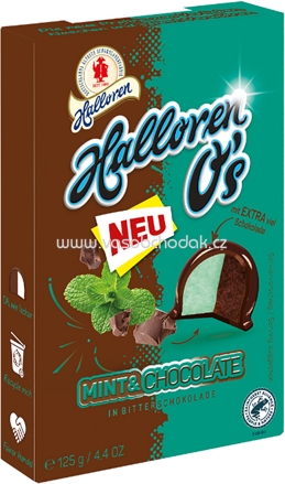 Halloren O's Mint & Chocolate, 125g