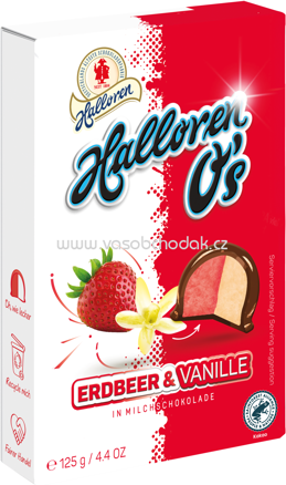 Halloren O's Erdbeer-Vanille, 125g