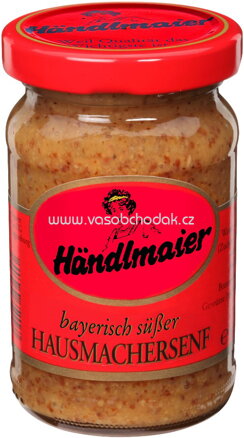 Händlmaier Bayerischer Süßer Hausmachersenf, 100 ml