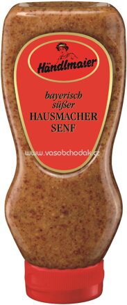 Händlmaier Bayerischer Süßer Hausmachersenf Squeeze, 400 ml