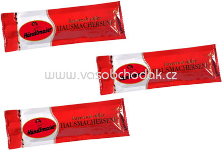 Händlmaier Bayerischer Süßer Hausmachersenf Portionsbeutel, 200x15 ml