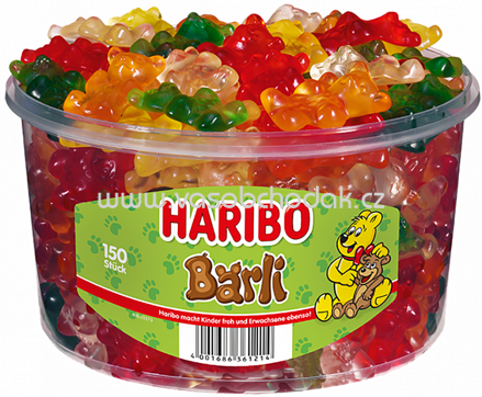 Haribo Bärli, 150 St, Dose, 1200g