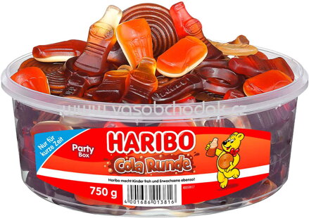 Haribo Cola Runde, 750g