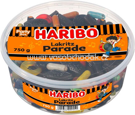 Haribo Lakritz Parade, 750g