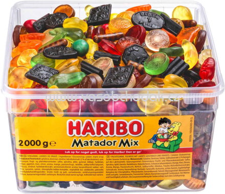 Haribo Matador Mix, Dose, 2 kg
