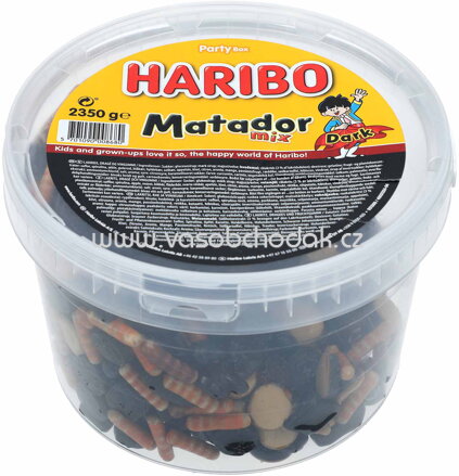 Haribo Matador Mix Dark, Dose, 2,35 kg