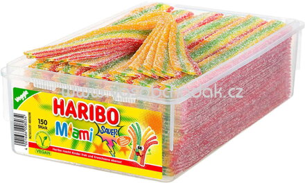Haribo Miami, sauer, 150 St, Dose, 1125g