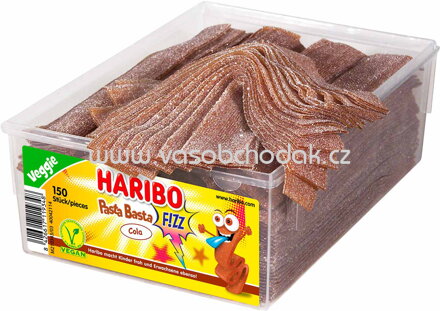 Haribo Pasta Basta Cola Fizz, 150 St, Dose, 1125g