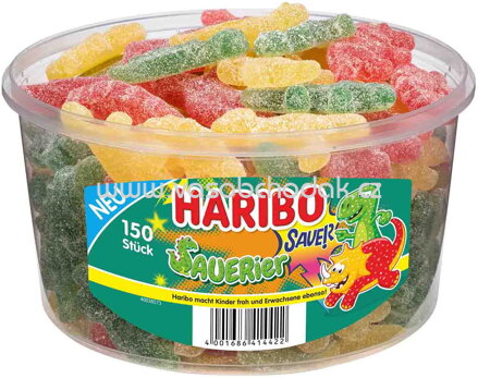 Haribo Sauerier, 150 St, Dose, 1350g