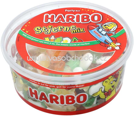 Haribo Stjerne Mix, Dose, 1 kg