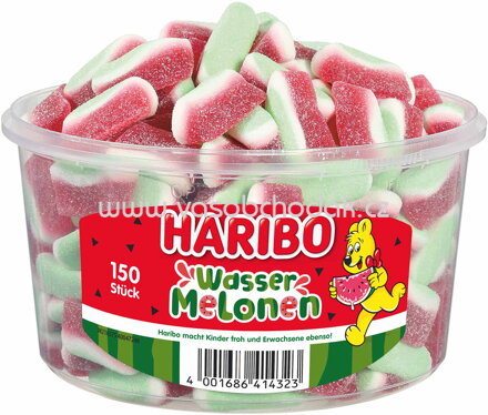 Haribo Wasser Melonen, 150 St, Dose, 1200g