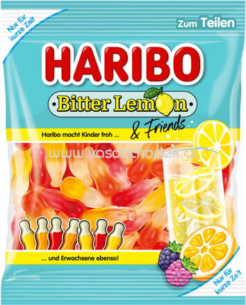 Haribo Bitter Lemon & Friends, 160g