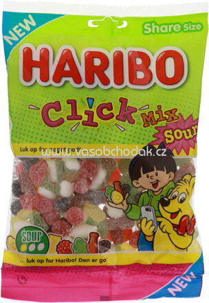 Haribo Click Mix Sour, 325g