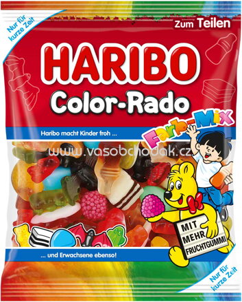 Haribo Color-Rado Farb-Mix, 175g