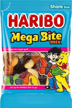 Haribo Mega Bite Mix, 350g