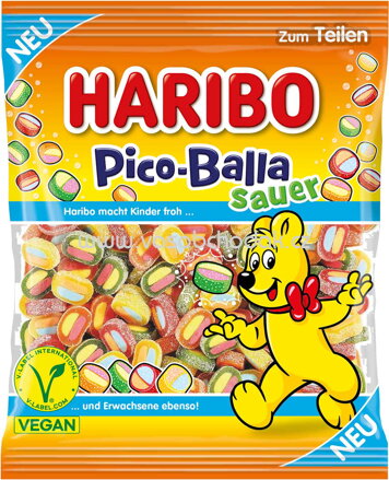Haribo Pico Balla sauer, 160g
