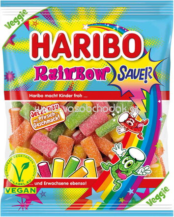 Haribo Rainbow Sauer, 160g