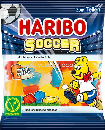 Haribo Soccer veggie, 175g