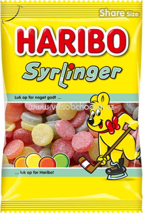 Haribo Syrlinger, 375g