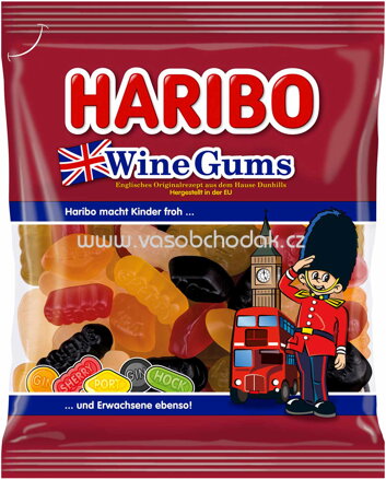 Haribo Wine Gums, 175g