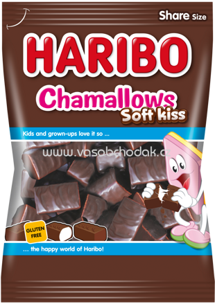 Haribo Chamallows Soft Kiss, 200g
