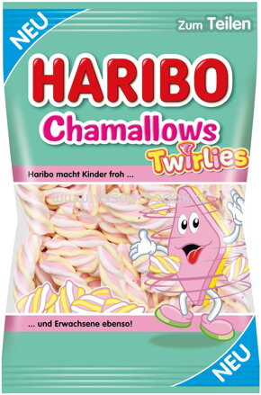 Haribo Chamallows Twirlies, 200g