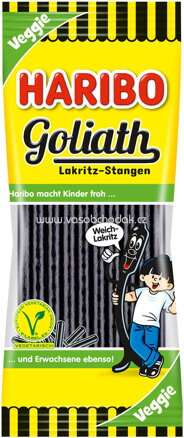 Haribo Goliath Lakritz Stangen, 125g