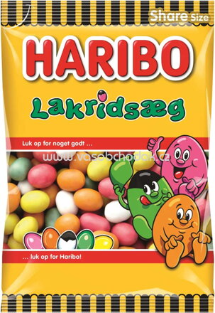 Haribo Lakridsæg, 325g