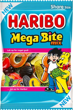 Haribo Mega Bite Mix, 350g