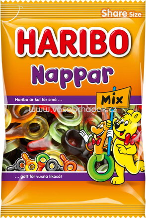 Haribo Nappar Mix, 375g