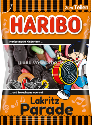 Haribo Lakritz Parade, 175g