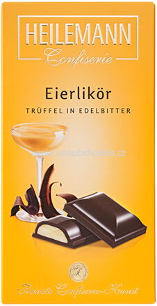Heilemann Eierlikör-Trüffel in Edelbitter-Schokolade, 100g