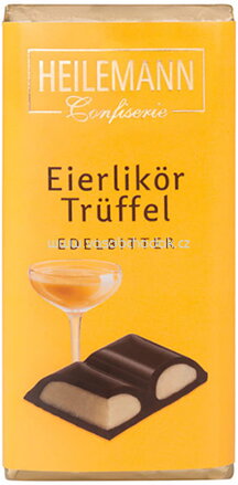 Heilemann Eierlikör-Trüffel in Edelbitter-Schokolade, 45g